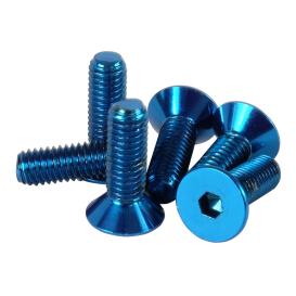   NRG Innovations Coninical Head Blue Screw Set