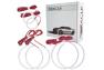 Oracle Lighting LED Red Triple Halo Kit for Headlights - Oracle Lighting 1118-003