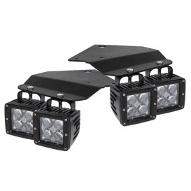 Oracle Lighting Fog Light Location Mounted 3" 4x20W Square Spot Beam LED Light Kit