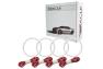 Oracle Lighting LED Red Halo Kit for Headlights - Oracle Lighting 2330-003