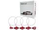 Oracle Lighting LED Red Halo Kit for Headlights - Oracle Lighting 2341-003