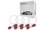 Oracle Lighting LED Red Halo Kit for Headlights - Oracle Lighting 2434-003