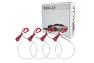 Oracle Lighting LED Red Round Style Halo Kit for Headlights - Oracle Lighting 2653-003
