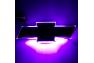 Oracle Lighting Flat Black Center UV/Purple Dual Intensity Illuminated 
