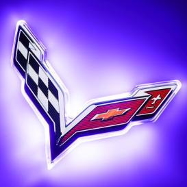 Oracle Lighting "Corvette" UV/Purple LED Illuminated Rear Emblem
