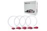 Oracle Lighting LED Red Halo Kit for Headlights - Oracle Lighting 3972-003