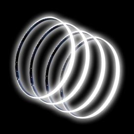Oracle Lighting LED Illuminated Wheel Rings - White