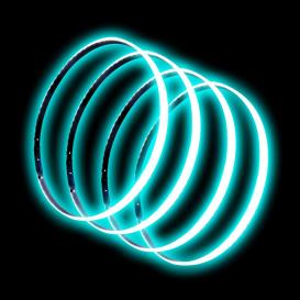 Oracle Lighting LED Illuminated Wheel Rings - Aqua