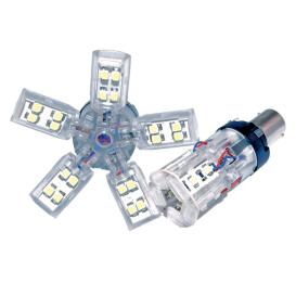 Oracle Lighting 1156 15 SMD 3 Chip Spider Bulb (Single) - Cool White