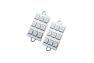 Oracle Lighting 44mm 6 LED 3 Chip - Loop Festoon Bulbs (Pair) - Blue - Oracle Lighting 5209-002