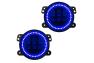 Oracle Lighting High Powered LED Black Fog Lights with Blue LED Halos Pre-Installed - Oracle Lighting 5775-002