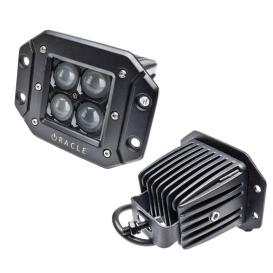 Black Series - 7D 3" 20W Flush LED Square Spot/Flood Light