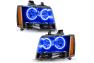 Oracle Lighting Headlights with Plasma Blue Halos Pre-Installed - Oracle Lighting 7008-052