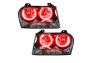Oracle Lighting Headlights with LED Red Halos Pre-Installed - Oracle Lighting 7016-003