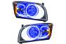 Oracle Lighting Headlights with LED Blue Halos Pre-Installed - Oracle Lighting 7018-002