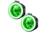 Oracle Lighting Fog Lights with Plasma Green Halos Pre-Installed - Oracle Lighting 7021-054