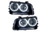 Oracle Lighting Headlights with LED White Halos Pre-Installed - Oracle Lighting 7022-001