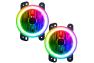 Oracle Lighting Fog Lights with LED ColorSHIFT Halos Pre-Installed - Oracle Lighting 7023-333