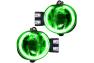 Oracle Lighting Fog Lights with LED Green Halos Pre-Installed - Oracle Lighting 7031-004