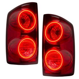 Tail Lights with LED Red Halos Pre-Installed