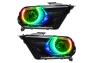 Oracle Lighting Headlights with LED ColorSHIFT 2.0 Halos Pre-Installed - Oracle Lighting 7050-333