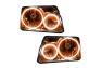 Oracle Lighting Headlights with LED Amber Halos Pre-Installed - Oracle Lighting 7052-005
