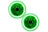 Oracle Lighting Fog Lights with LED Green Halos Pre-Installed - Oracle Lighting 7066-004