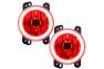 Oracle Lighting Fog Lights with LED Red Halos Pre-Installed - Oracle Lighting 7080-003