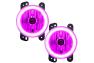 Oracle Lighting Fog Lights with LED Pink Halos Pre-Installed - Oracle Lighting 7080-009