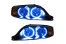 Oracle Lighting Headlights with LED Blue Halos Pre-Installed - Oracle Lighting 7082-002