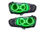 Oracle Lighting Headlights with LED Green Halos Pre-Installed - Oracle Lighting 7087-004