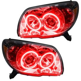 Oracle Lighting Headlights with LED Red Halos Pre-Installed