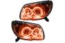 Oracle Lighting Headlights with LED Amber Halos Pre-Installed - Oracle Lighting 7090-005