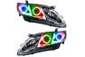 Oracle Lighting Headlights with LED ColorSHIFT No Controller Halos Pre-Installed - Oracle Lighting 7092-334