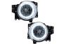 Oracle Lighting Headlights with LED White Halos Pre-Installed - Oracle Lighting 7093-001