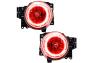 Oracle Lighting Headlights with LED Red Halos Pre-Installed - Oracle Lighting 7093-003