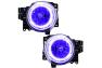 Oracle Lighting Headlights with LED UV/Purple Halos Pre-Installed - Oracle Lighting 7093-007