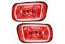 Oracle Lighting Fog Lights with LED Red Halos Pre-Installed - Oracle Lighting 7099-003