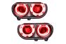 Oracle Lighting Headlights with LED Red Halos Pre-Installed - Oracle Lighting 7132-003