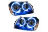 Oracle Lighting Black Headlights with LED Blue Halos Pre-Installed - Oracle Lighting 7156-002