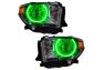 Oracle Lighting Headlights with LED Green Halos Pre-Installed - Oracle Lighting 7158-004