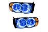 Oracle Lighting Headlights with LED Blue Halos Pre-Installed - Oracle Lighting 7164-002
