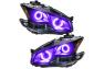 Oracle Lighting Headlights with LED UV/Purple Halos Pre-Installed - Oracle Lighting 7177-007