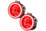 Oracle Lighting Fog Lights with LED Red Halos Pre-Installed - Oracle Lighting 7196-003