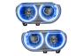 Oracle Lighting Headlights with LED Blue Halos Pre-Installed - Oracle Lighting 7720-002