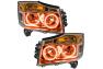 Oracle Lighting Headlights with LED Amber Halos Pre-Installed - Oracle Lighting 8106-005