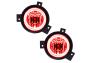Oracle Lighting Fog Lights with LED Red Halos Pre-Installed - Oracle Lighting 8114-003
