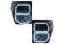 Oracle Lighting Black Headlights with LED White Halos Pre-Installed - Oracle Lighting 8159-001