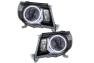 Oracle Lighting Black Headlights with LED White Halos Pre-Installed - Oracle Lighting 8161-001