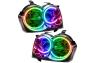 Oracle Lighting Headlights with LED ColorSHIFT - Simple Halos Pre-Installed - Oracle Lighting 8164-504